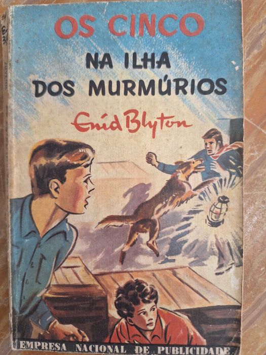 Enid Blyton – Os Cinco – 19 de 21 volumes – coleção quase completa – 85€