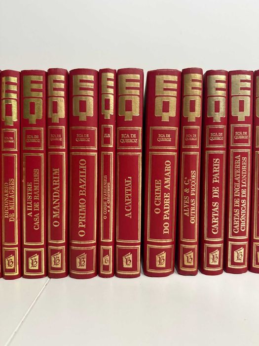 Coleção Obras de Eça de Queiroz - 24 Volumes (Livros do Brasil) - Capa Dura