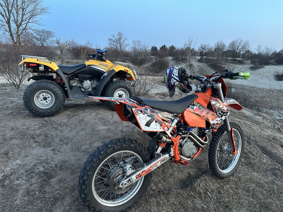 Ktm sx-f (exc) 530  (2005 рік. ) 230м/г Кросс ( хард єндуро)