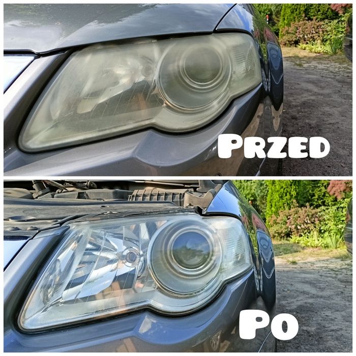 Polerowanie lamp/ reflektorów Radom/Pionki/Zwoleń.