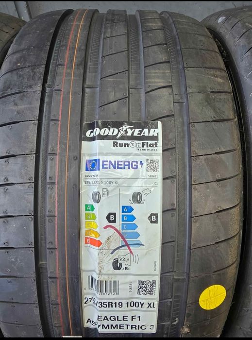 Conjunto de 4 Pneus NOVOS  245/40R19 Runflat  + 275/35R19 Runflat