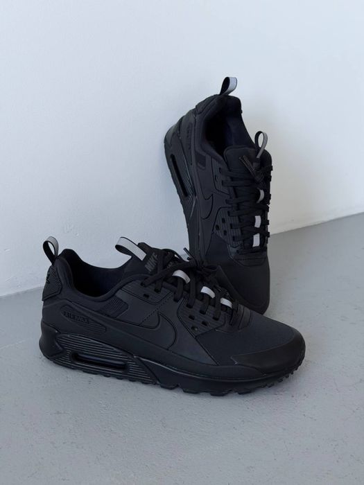 Оригинал Nike Air Max 90 Drift Triple Black (HQ1416 001) черние найк аир макс 90 дрифт