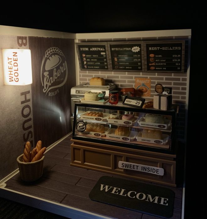 Miniaturowa Piekarnia Robotime