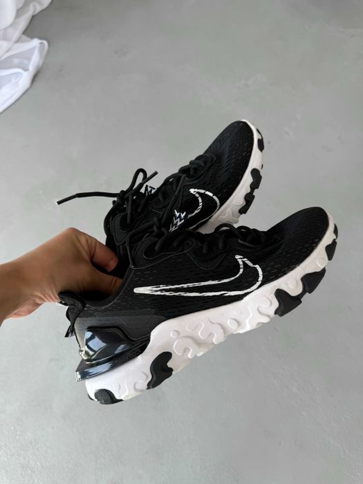 ‼️Кросівки Nike React Vision Black White