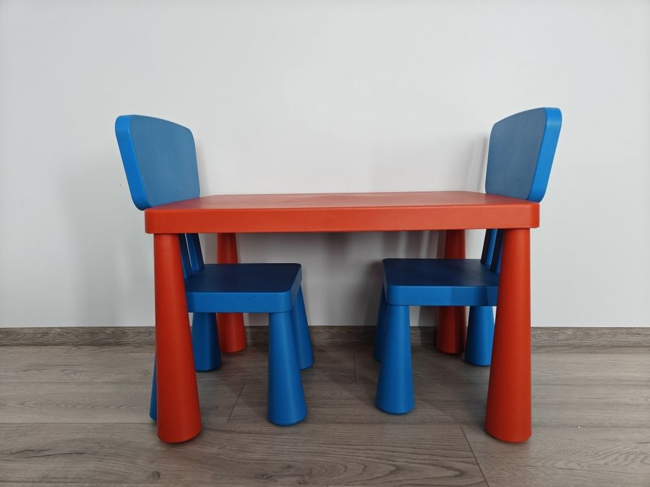 Столик дитячий стільчики IKEA Mammut