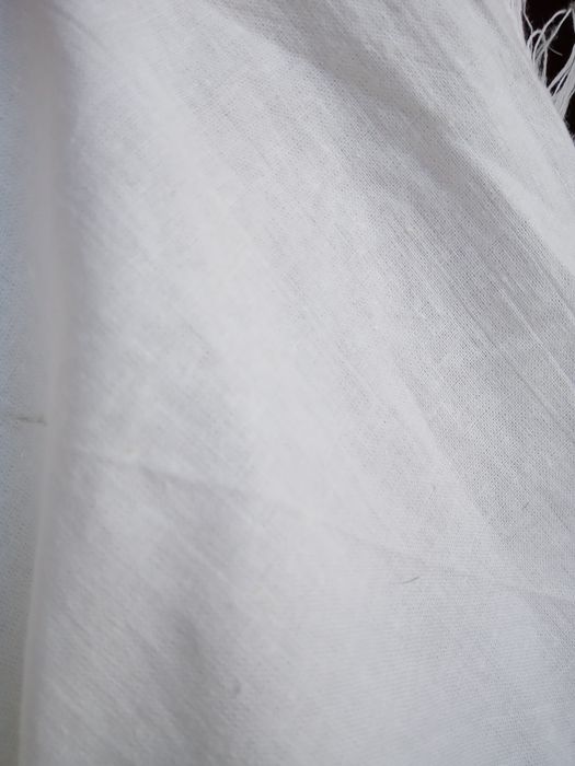 Ткань белая натуральная