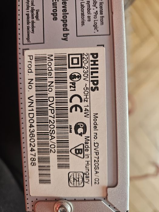 Philips odtwarzacz dvd