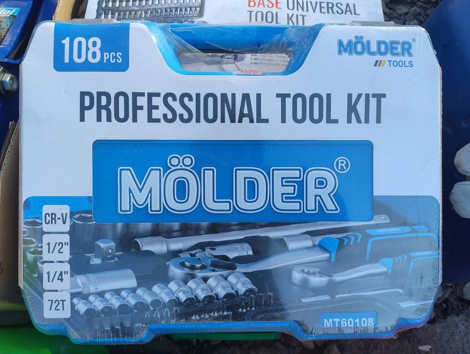 Набір інструментів ,MOLDER;ALLOID 1/4-1/2 на 108  придметів
