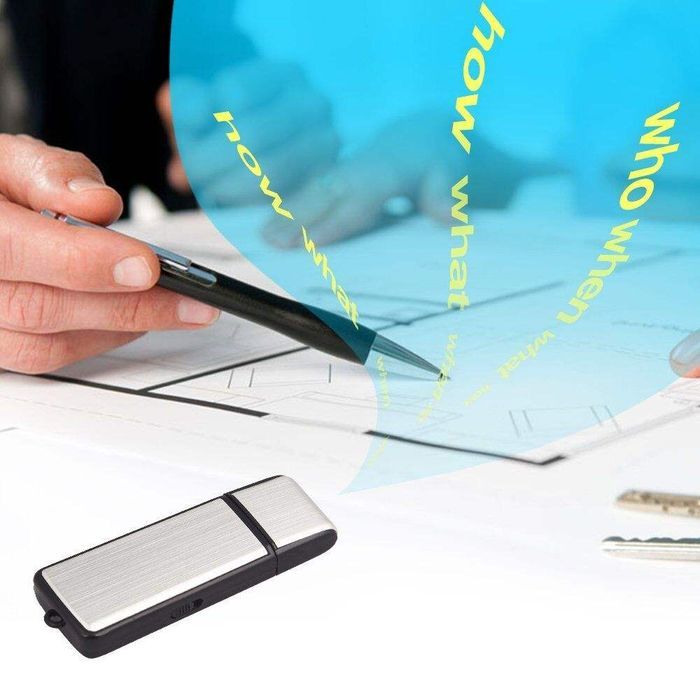 Dyktafon Pendrive MK-Q001 8GB z Detekcją Głosu VOS