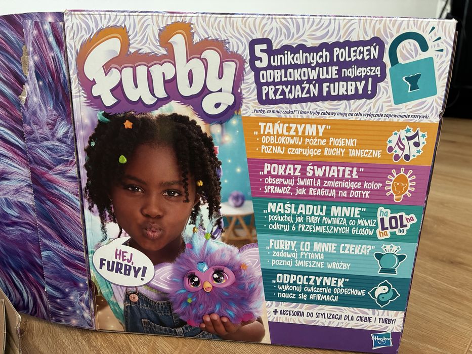 Interaktywna Maskotka FurReal FURBY PURPLE F6743