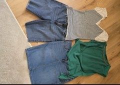 4 szt okazja Spodenki wrangler  jeans dżins