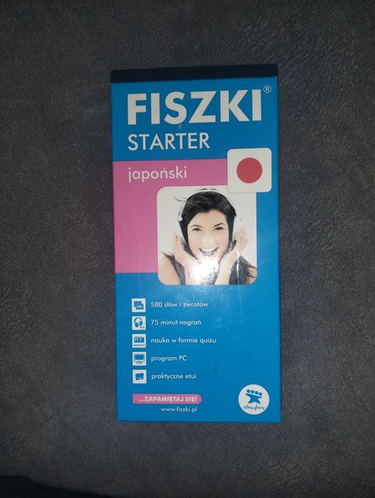 Fiszki starter japoński wydawnictwa fiszki pl do nauki języków