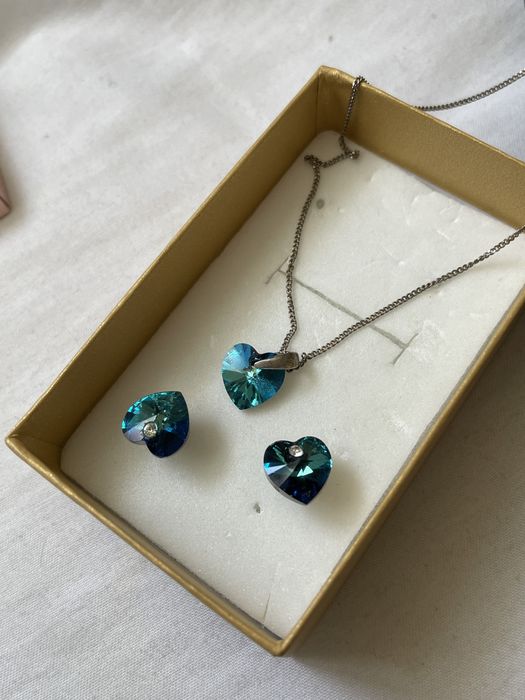 Zestaw bizuterii swarovski