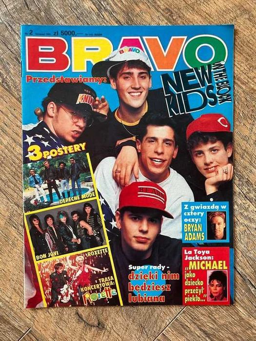 Magazyn gazetka bravo polskie nr. 2 listopad 1991