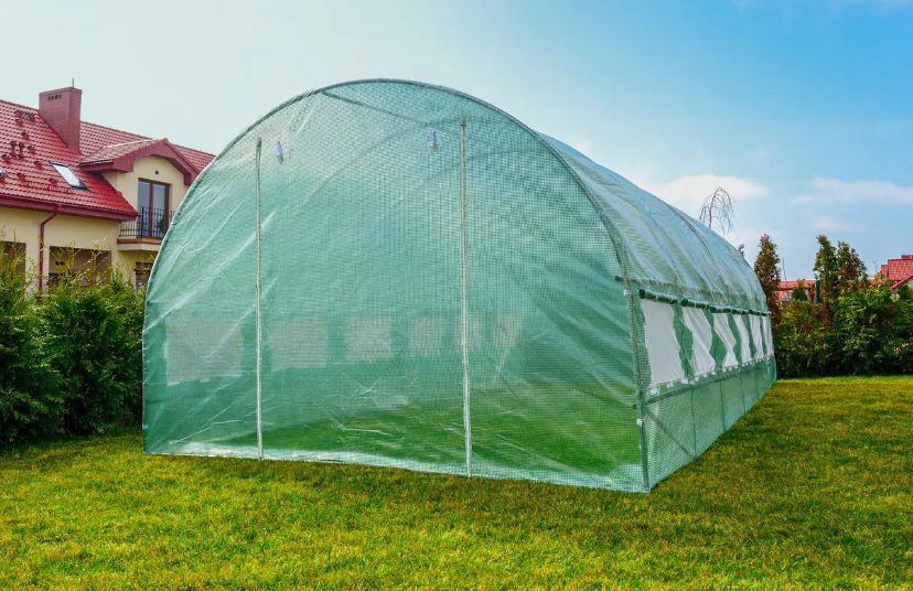 ПОЛЬША! Теплица садовая парник для огорода с окнами. Теплиця плівка