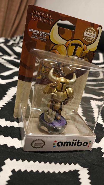 Amiibo - Shovel Knight Gold - nowa! Tanio, unikat!