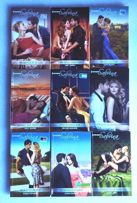 Coleção Sabrina - Editora Harlequin  (lote de 18 livros)