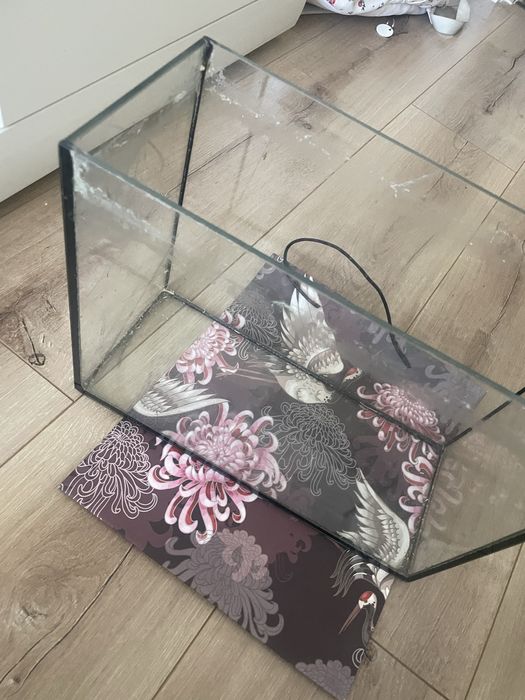 Małe akwarium około 18l