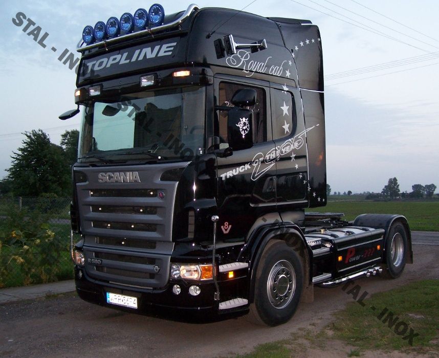 ORUROWANIE Górne Scania R Topline Highline oświetlenie led Producent
