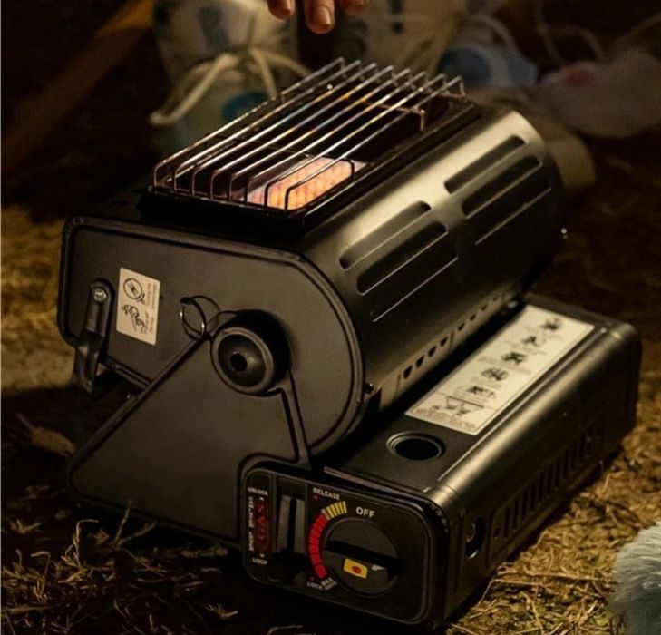 Туристическая газовая плитка , Газовий обогреватель и плита 2 в 1