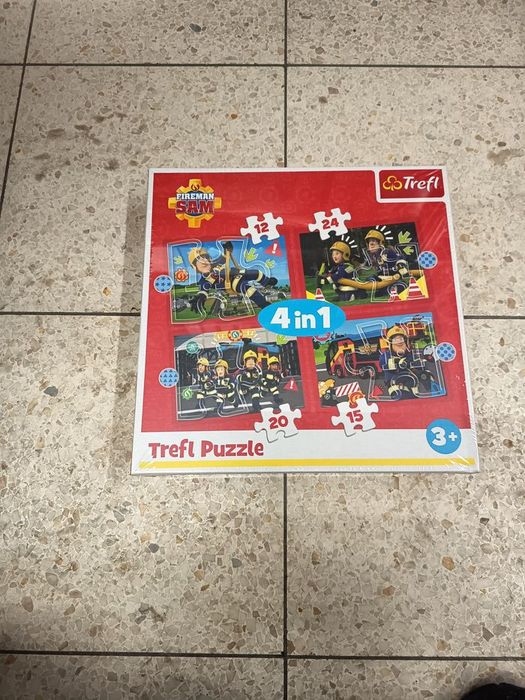 Nowe puzzle Trefl 4w1 Strażak Sam