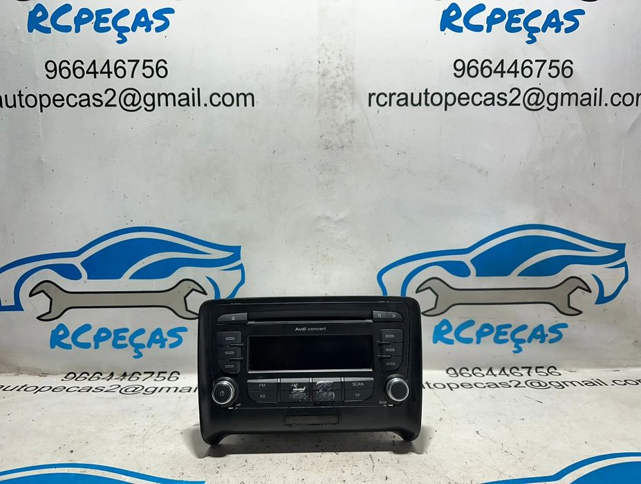 Auto Radio CD Concert Original Audi TT 8J MK2 2006 - 2014