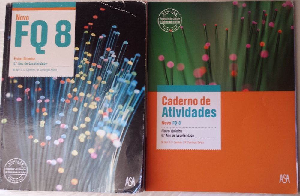 Novo FQ - Físico-Química - 8/9º ano – (Manual/ Caderno de Atividades