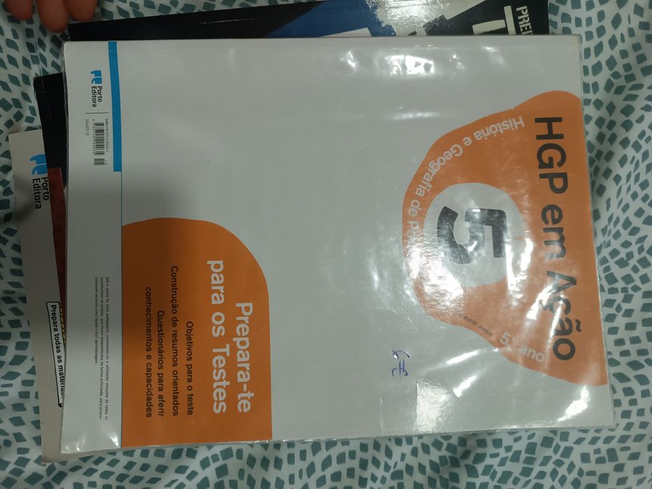 Livros de fichas e de estudo 5 anl