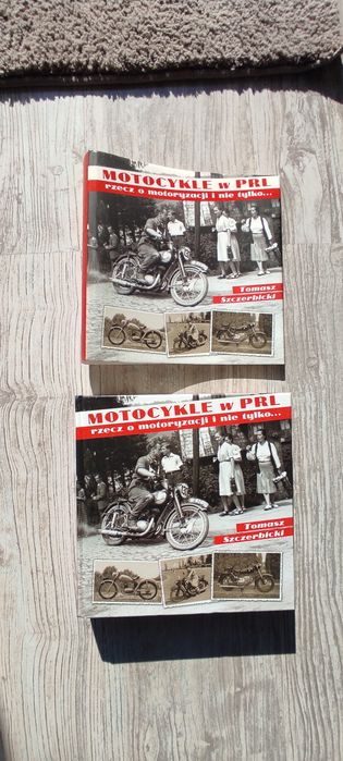 Motocykle w PRL książka WSK SHL Junak