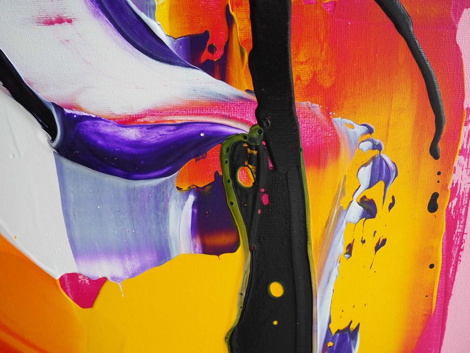 Obraz nowoczesny abstrakcja 70cm x 100cm "VALENTINO"