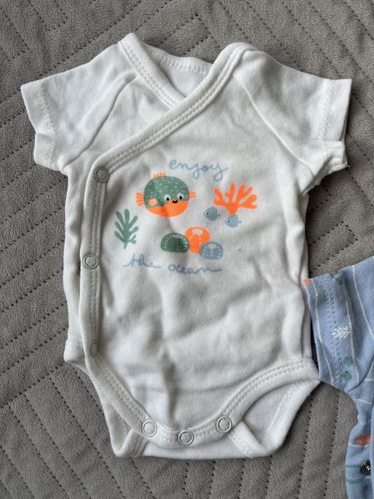 Body wcześniak 46 z krótkim rękawem