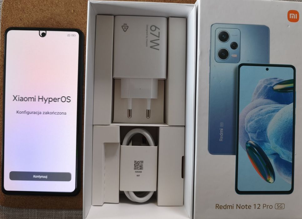***Xiaomi Redmi Note 12 Pro 5G, 8GB RAM/256GB***