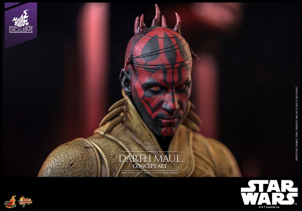 Фигурка 1/6 hot toys mms778 DARTH MAUL (CONCEPT ART) star wars