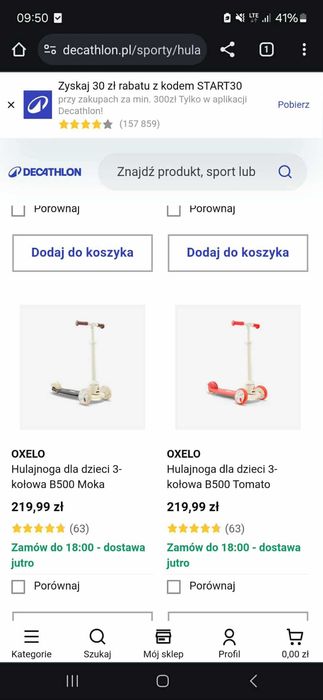 Hulajnoga dla maluchów