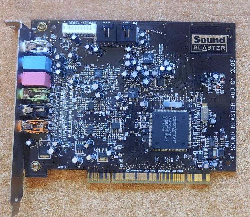 Звуковая карта Creative Sound Blaster Audigy 2 Value (SB0400) PCI 7.1