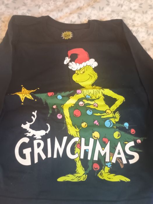 Świąteczne koszulki z długim rękawem 116