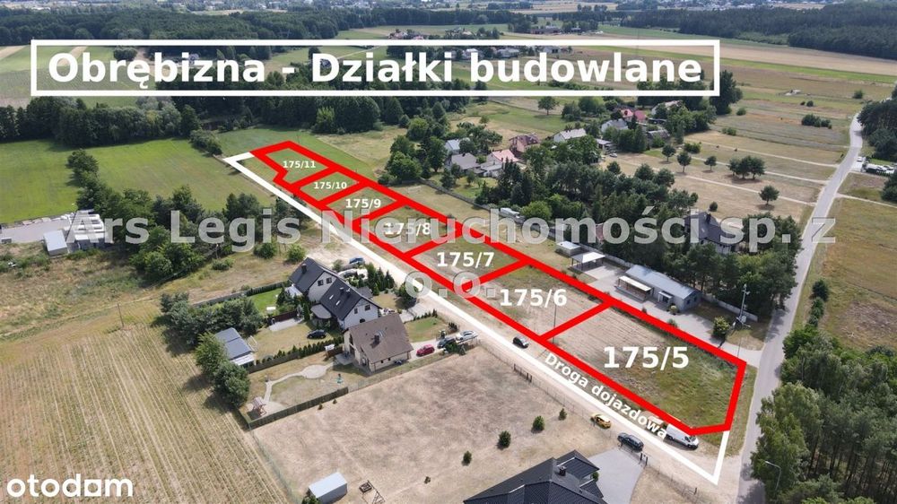 Działka, Obrębizna
