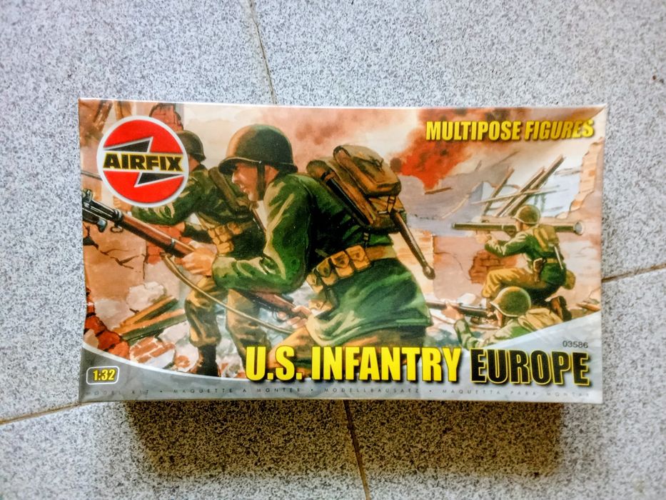 Figuras Militares Airfix 1:32 - U.S. Infantry Europe (03586)