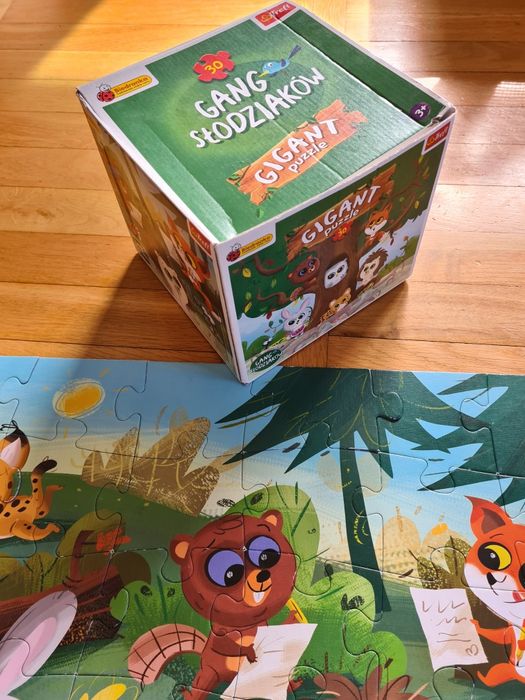 Puzzle gigant Gang Słodziaków
