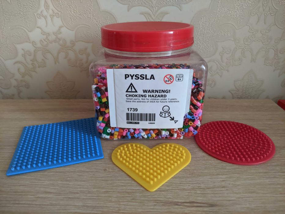 Ikea pyssla мозаїка поле форми для термомозаїки термо мозаїка мозаика