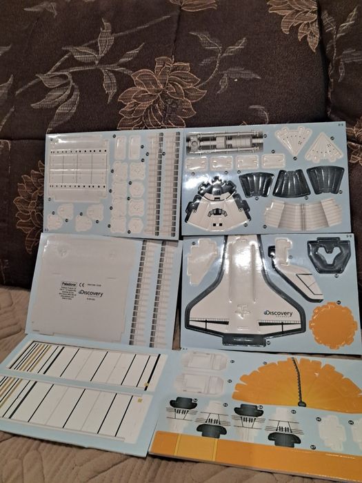 Три D пазл ракети Discovery Channel Build Your Own 3D Space Shuttle (пазл 3D)