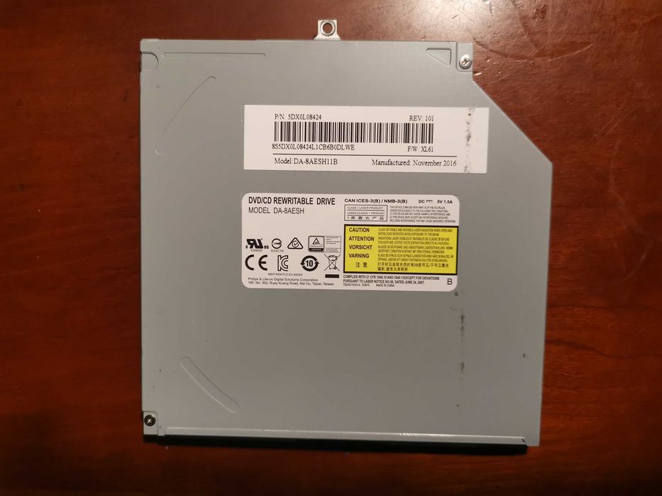 Sprzedam napęd optyczny do laptopa HP.  Model napędu DA-8AESH