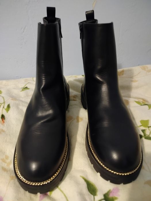 Buty zimowe damskie sztyblety Nowe