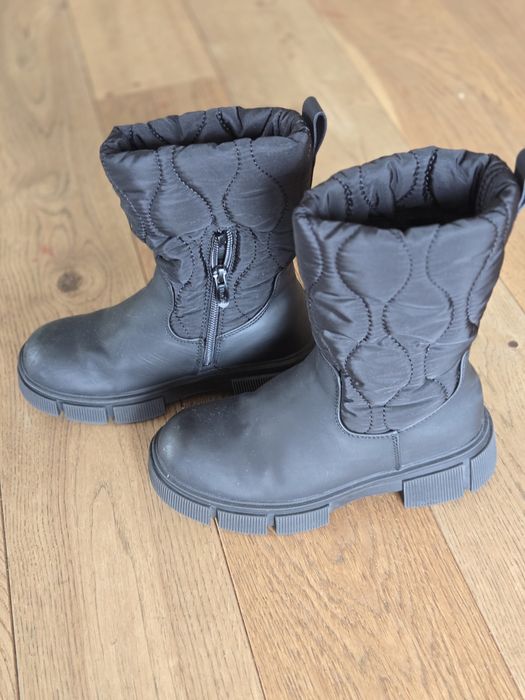 Buty - kozaki dziewczęce 33