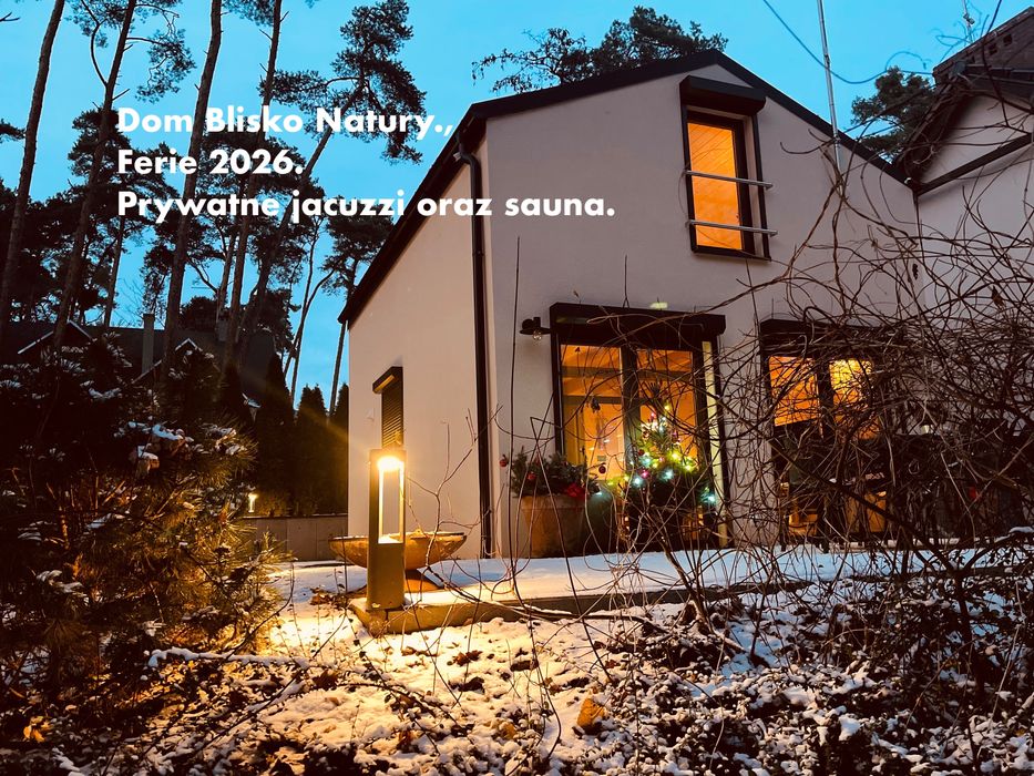 Prywatne jacuzzi, sauna. 3-6.01.26 WOLNY / ВІЛЬНА ДАТА