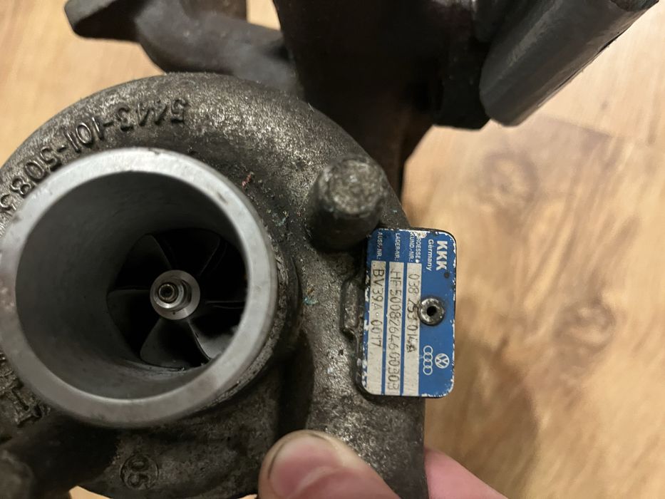 Turbosprężarka Volkswagen Audi Seat Skoda 1.9 TDI
