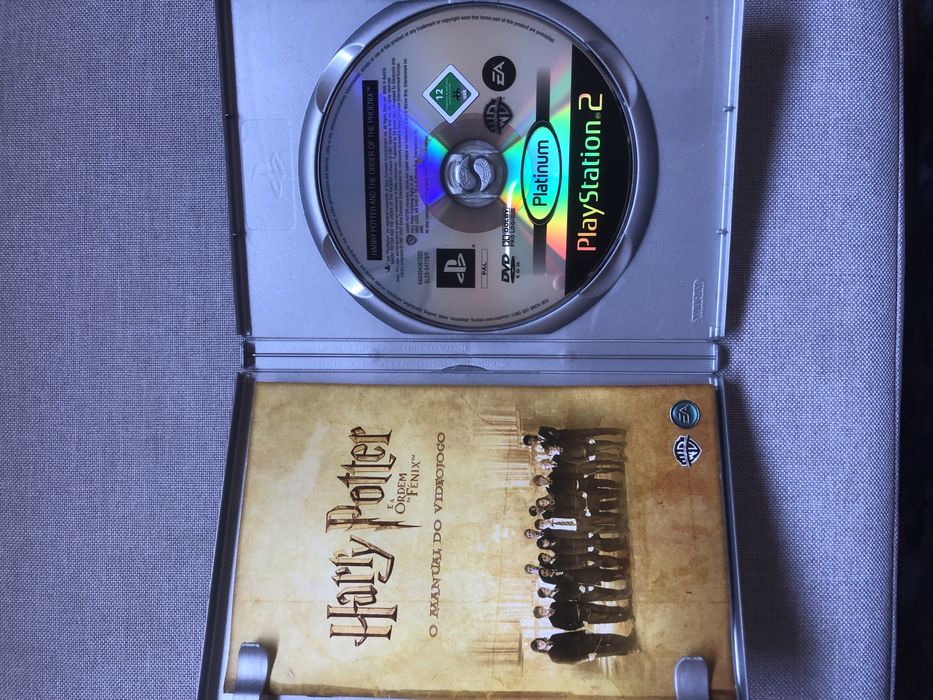 DVD PS2 Harry Potter - a ordem de fénix