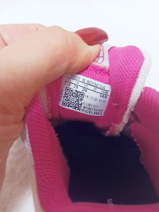 Оригінал Adidas, 24 розмір, устілка 15.5 см, кросівки для дівчинки