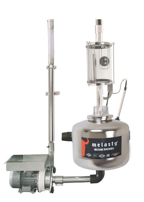 Молокоприймач Меласті, молокоприемник Меласті, доїльне обладнання.