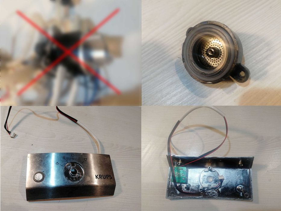 Запчастини від кавоварки Krups XP522